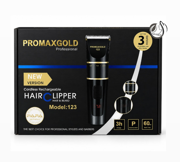 ماشین اصلاح حرفه ای PROMAXGOLD مدل123