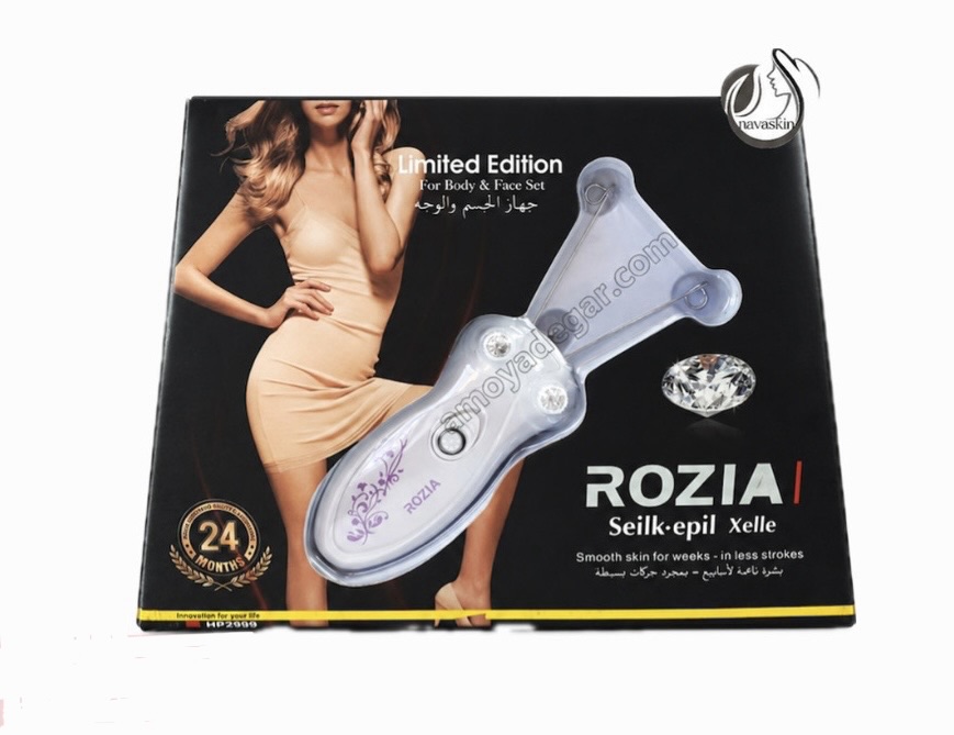 بند انداز برقی صورت و بدن ROZIA Seilk·epil Xelle
