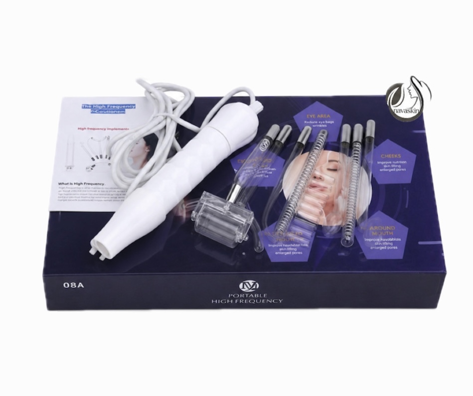 دستگاه هایفرکانسی صورت و پوست ۷ کاره مدل 08A (High Frequency Facial Machine)