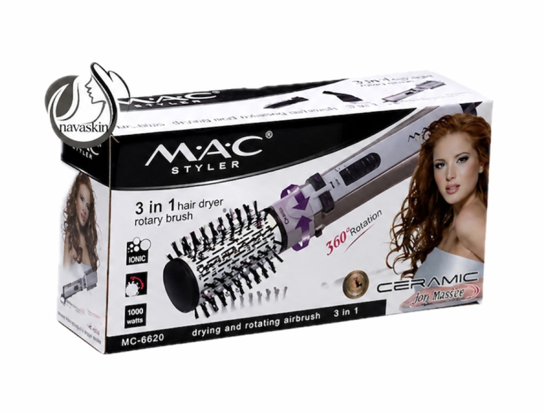 سشوار چرخشی حالت دهنده مک استایلر اصل MC-6620