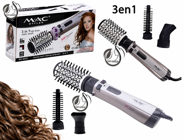سشوار چرخشی حالت دهنده مک استایلر اصل MC-6620