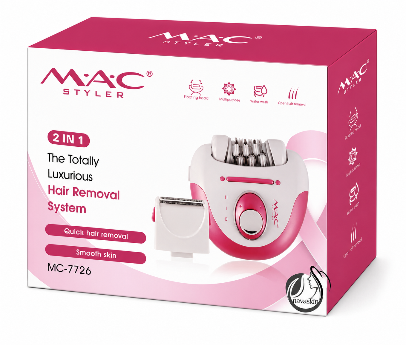 اپیلاتور مک استایلر اصلی مدل MC7726